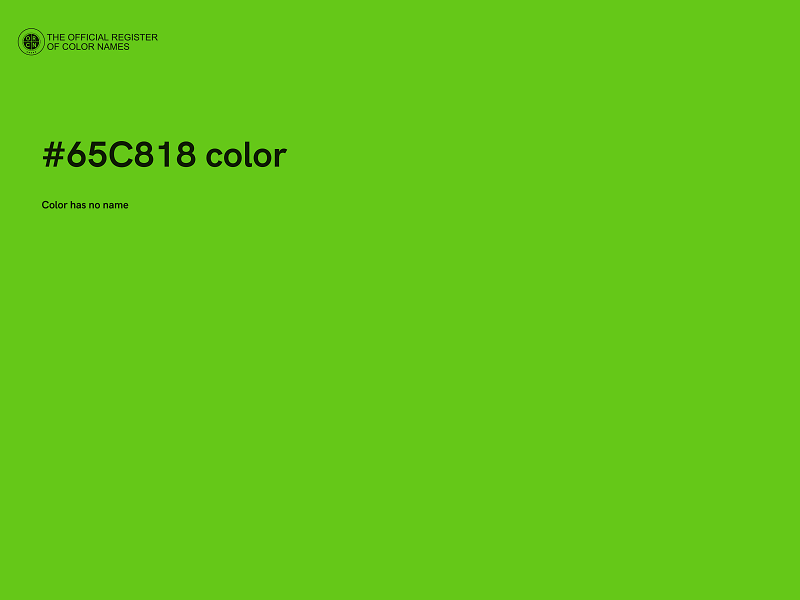 #65C818 color image