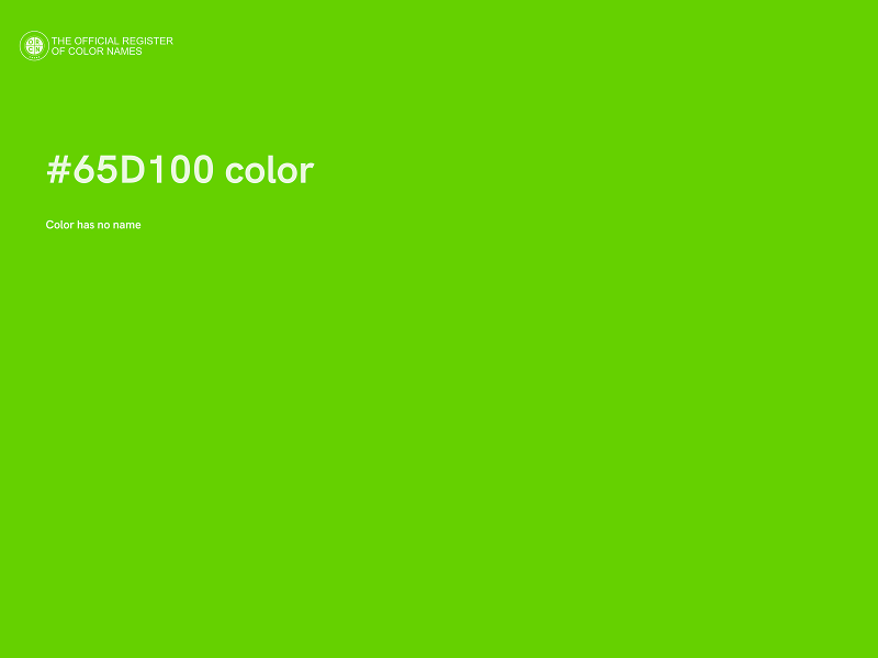 #65D100 color image