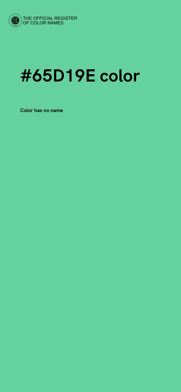 #65D19E color image
