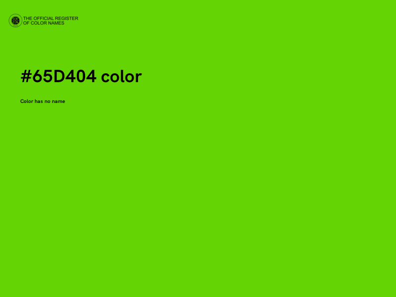 #65D404 color image