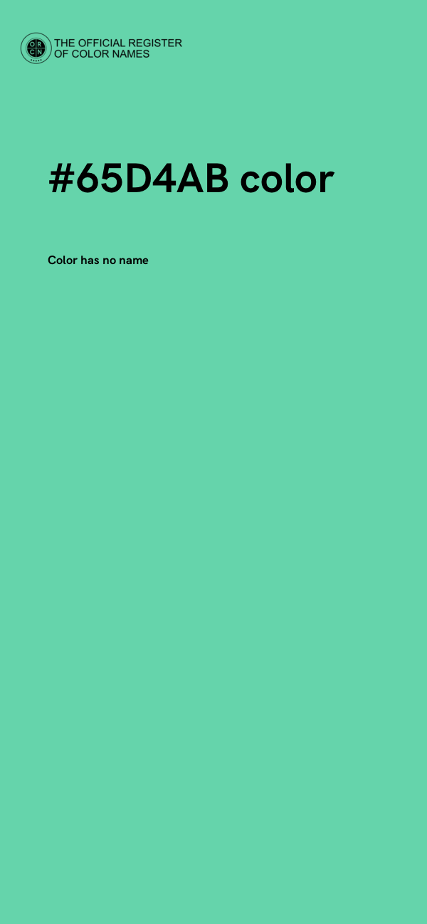 #65D4AB color image