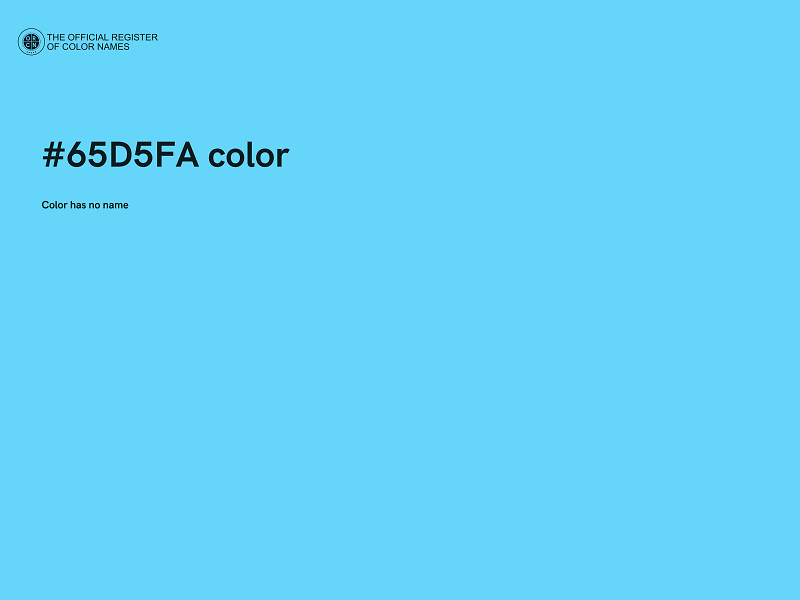 #65D5FA color image