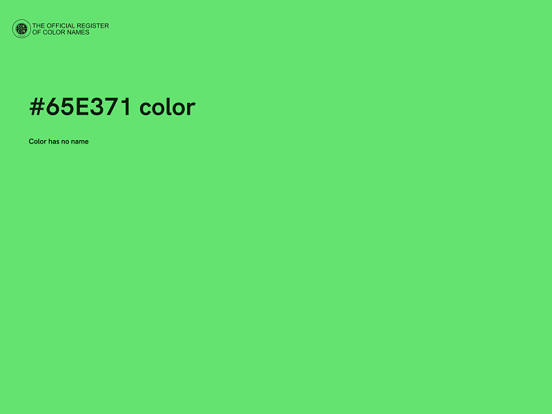 #65E371 color image