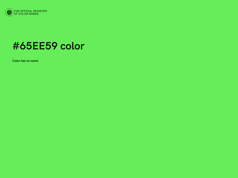 #65EE59 color image