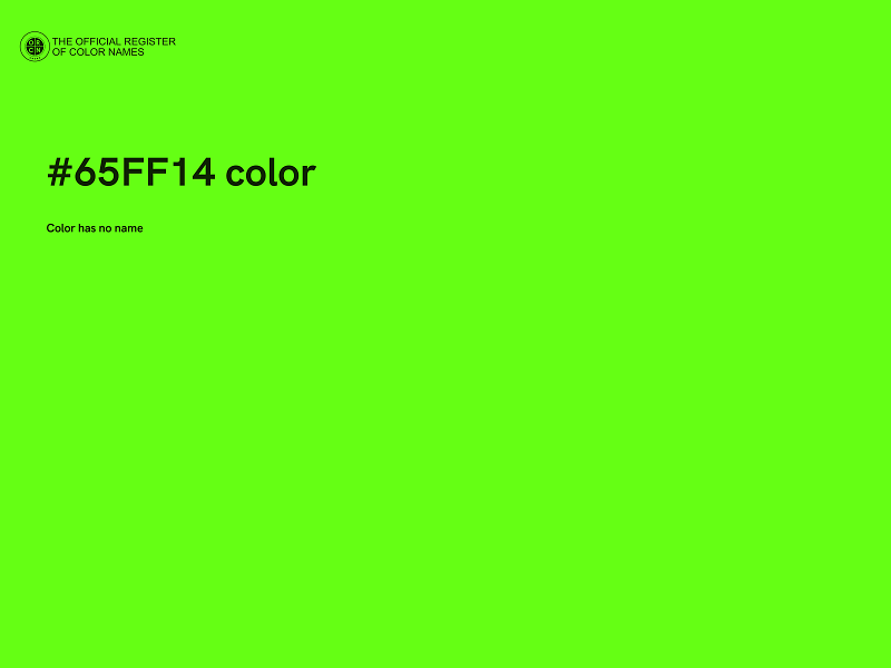 #65FF14 color image