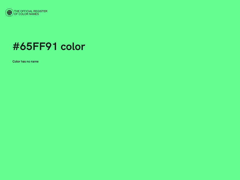 #65FF91 color image