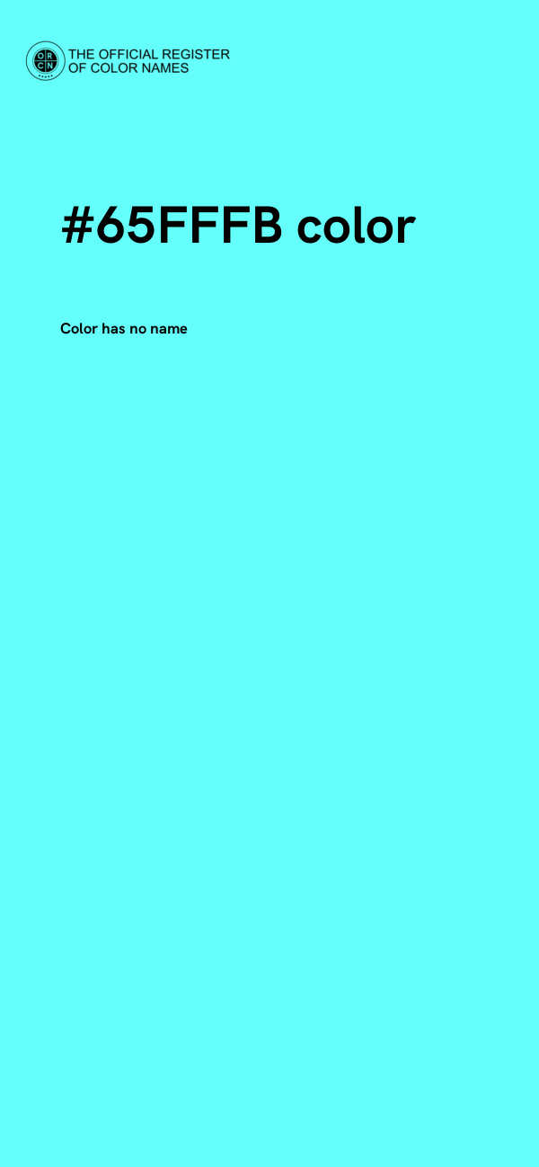 #65FFFB color image
