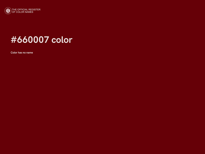 #660007 color image