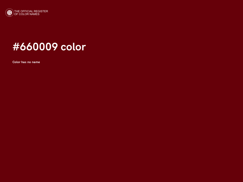 #660009 color image