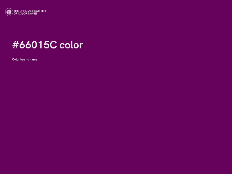 #66015C color image