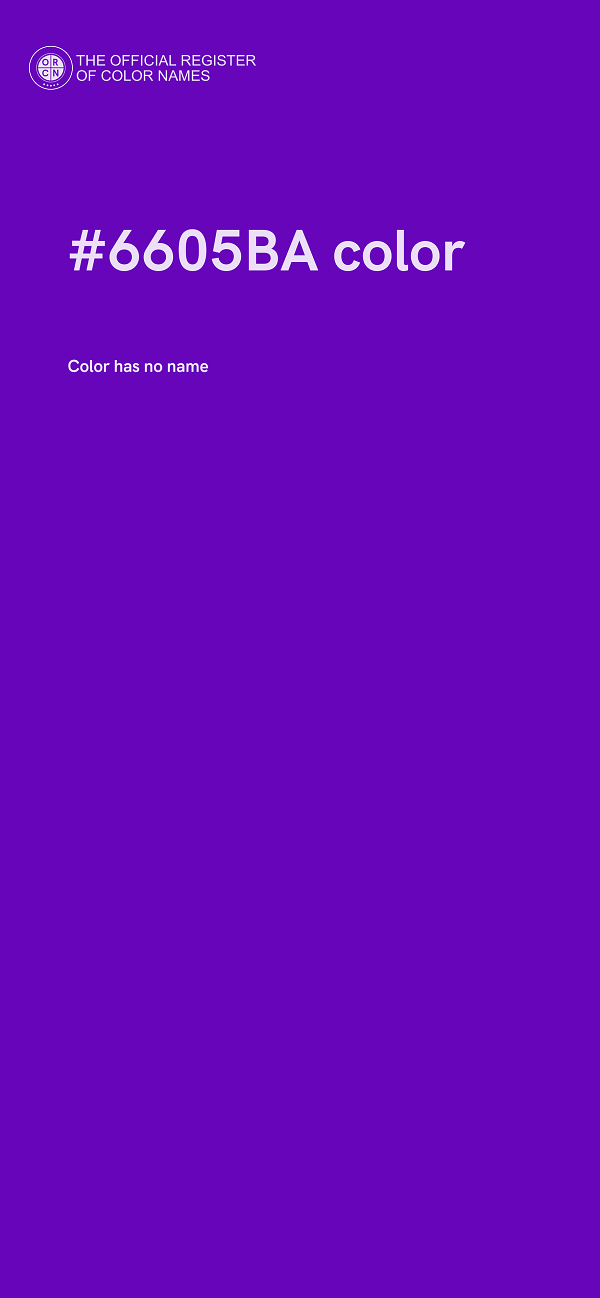 #6605BA color image