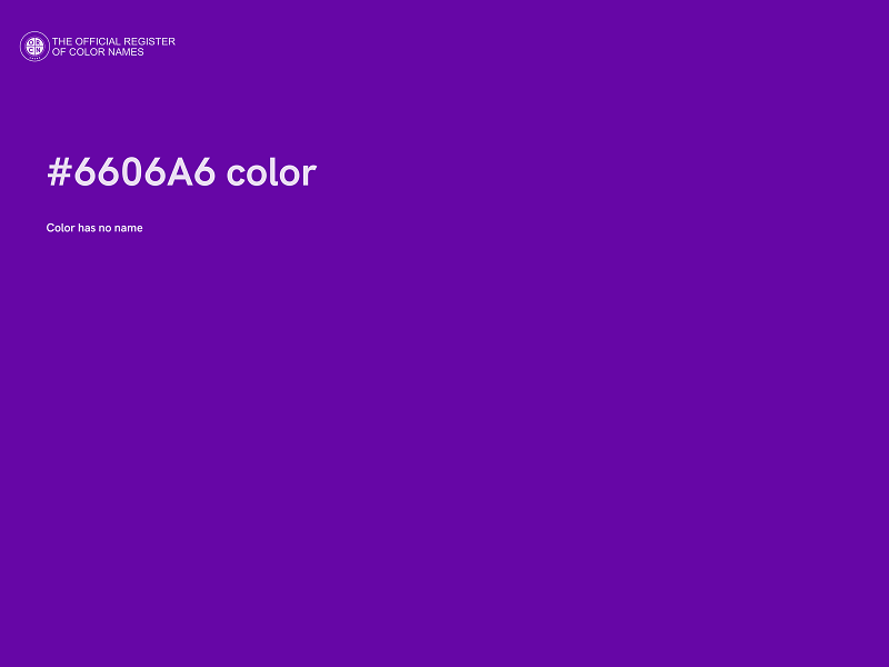 #6606A6 color image