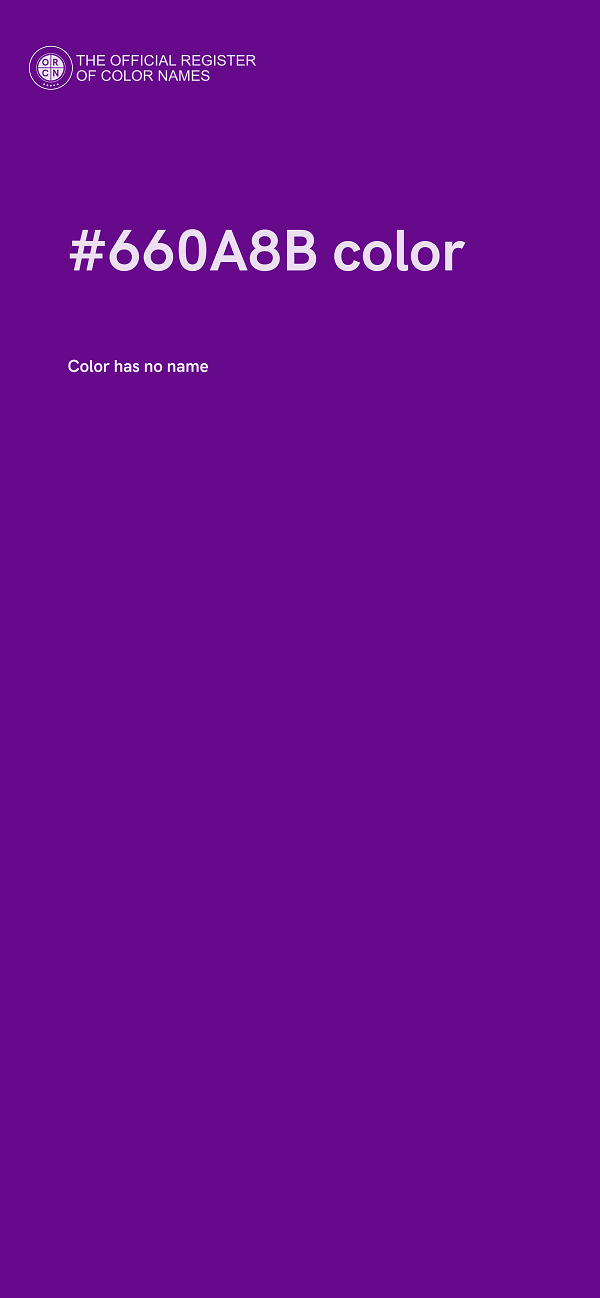 #660A8B color image