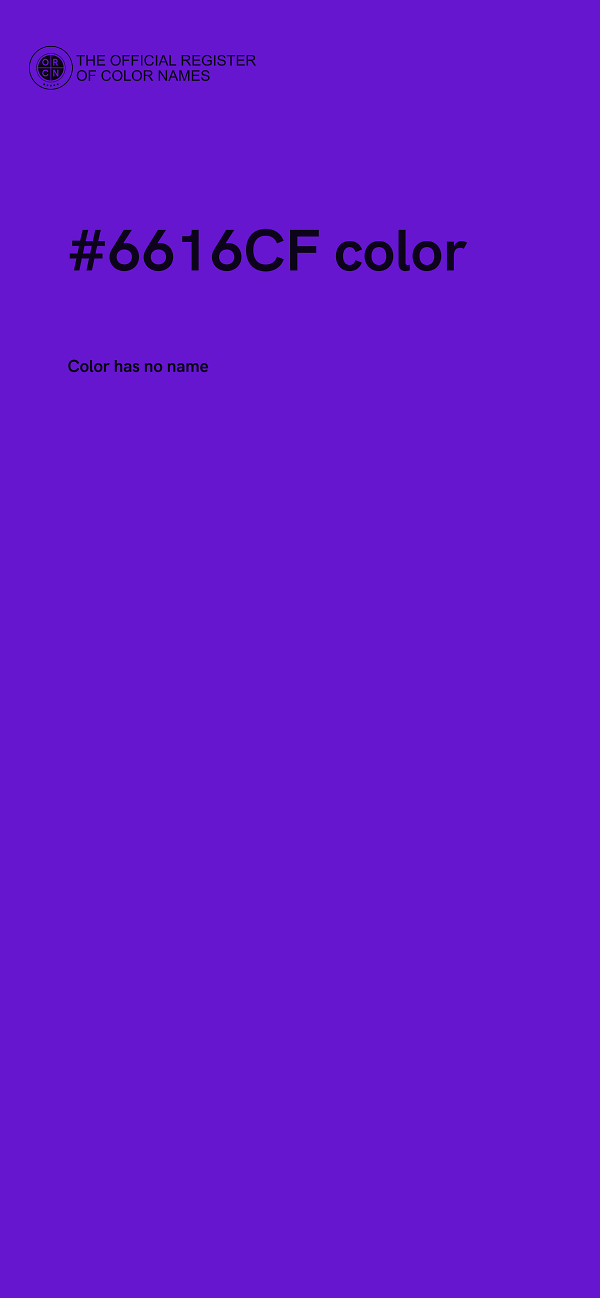 #6616CF color image