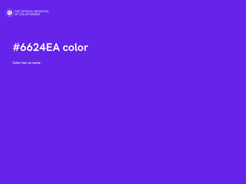 #6624EA color image