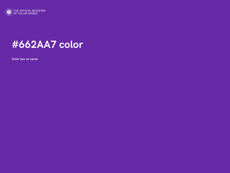 #662AA7 color image