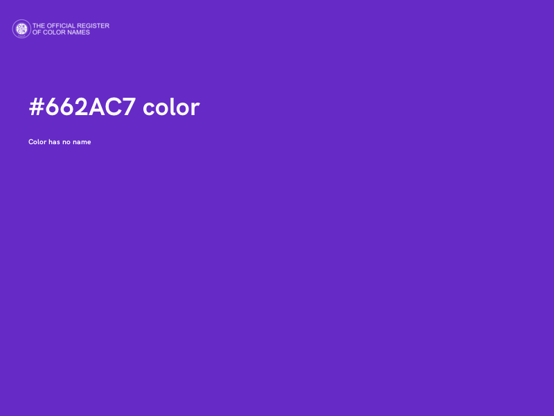 #662AC7 color image