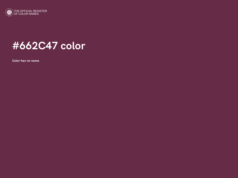 #662C47 color image