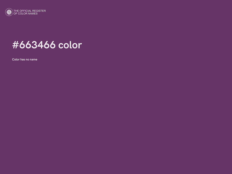 #663466 color image