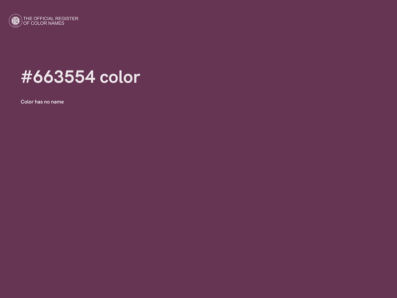#663554 color image