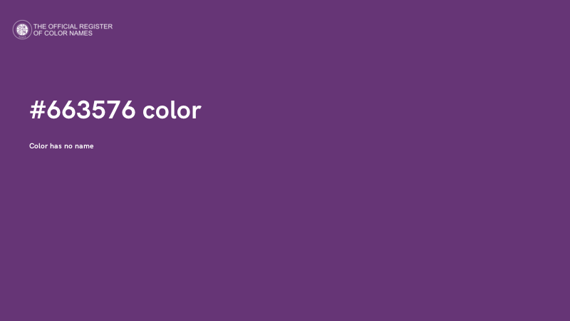#663576 color image
