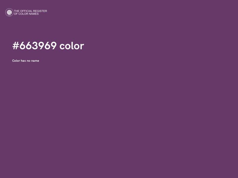 #663969 color image