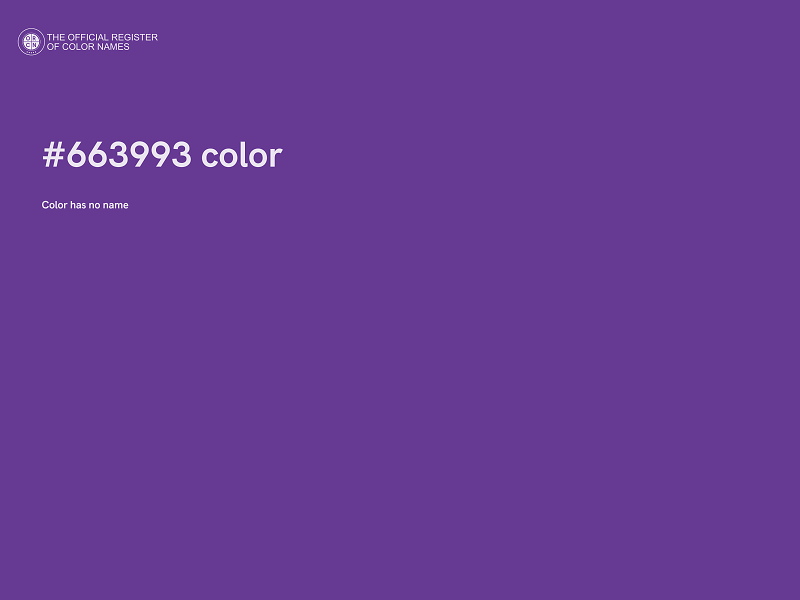 #663993 color image