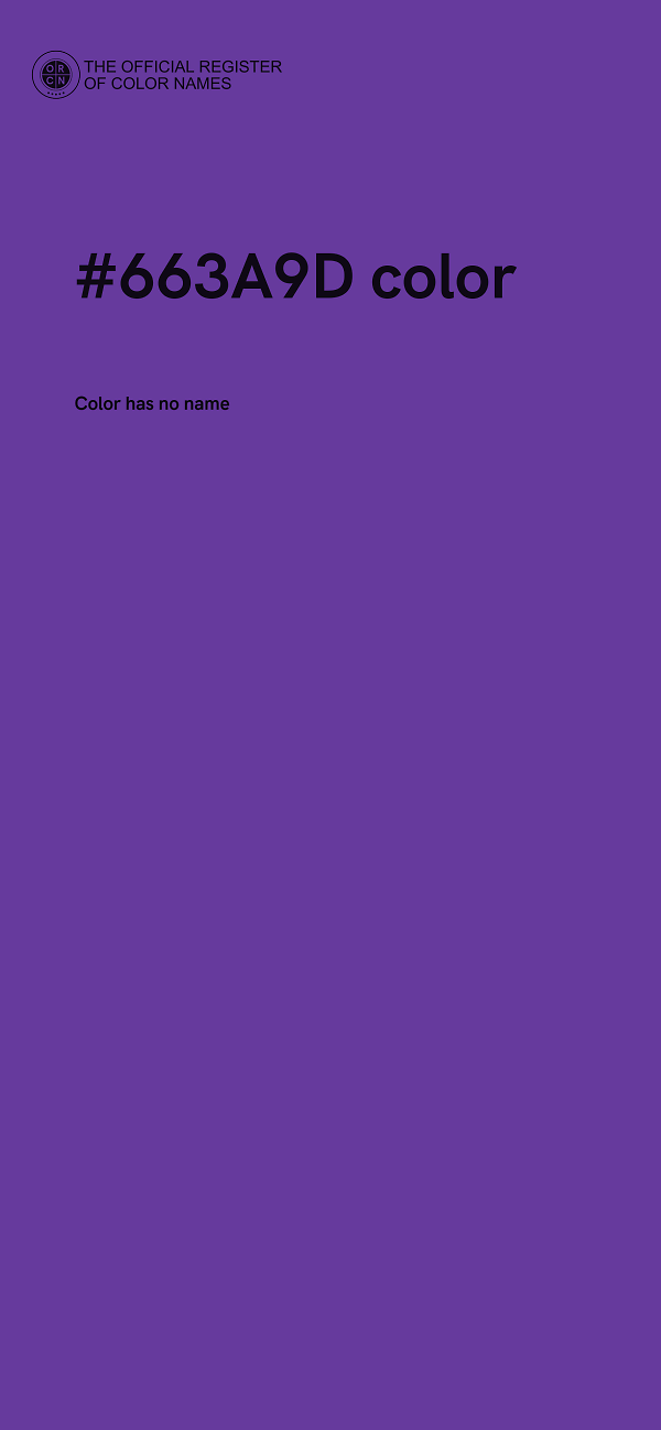 #663A9D color image