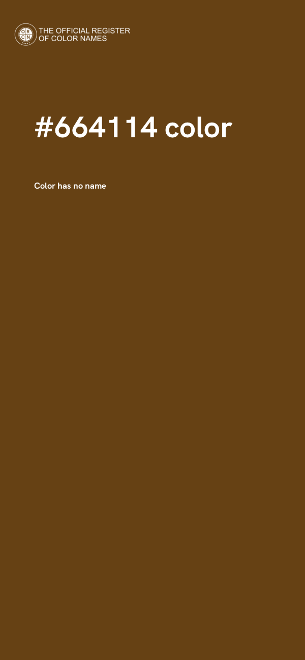 #664114 color image