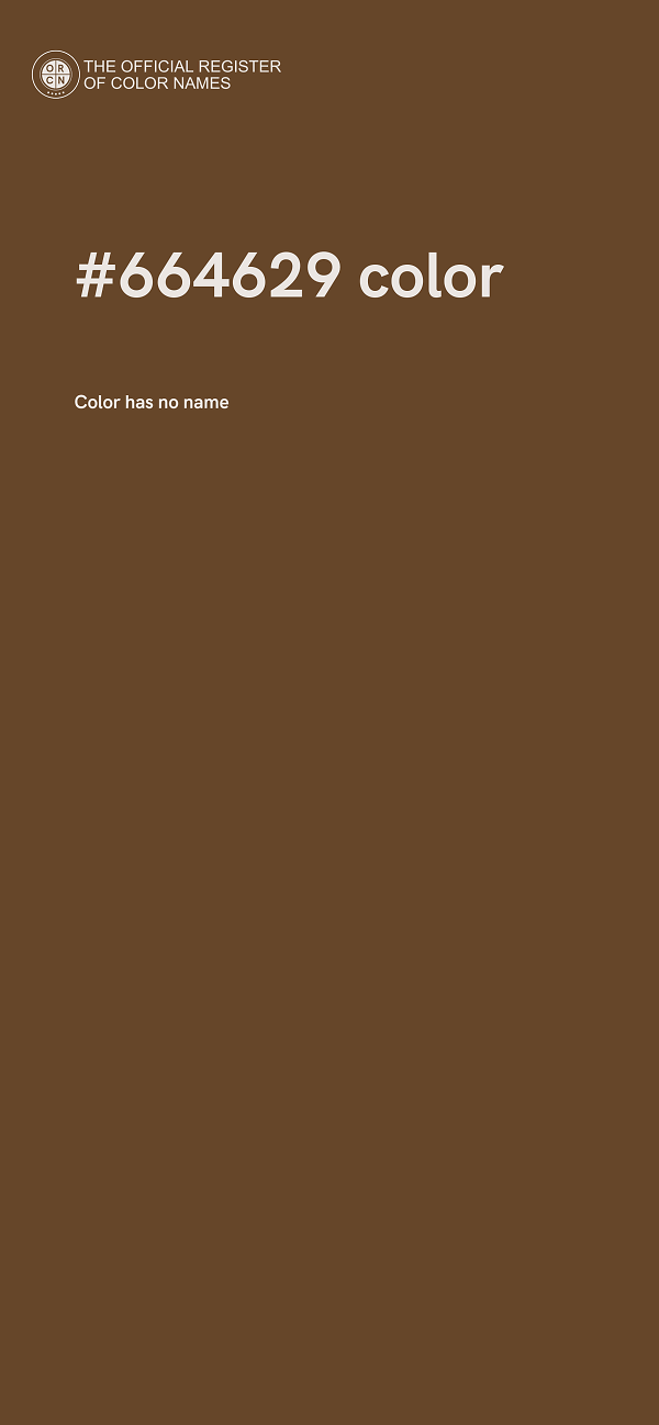 #664629 color image