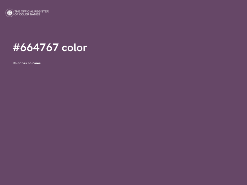 #664767 color image