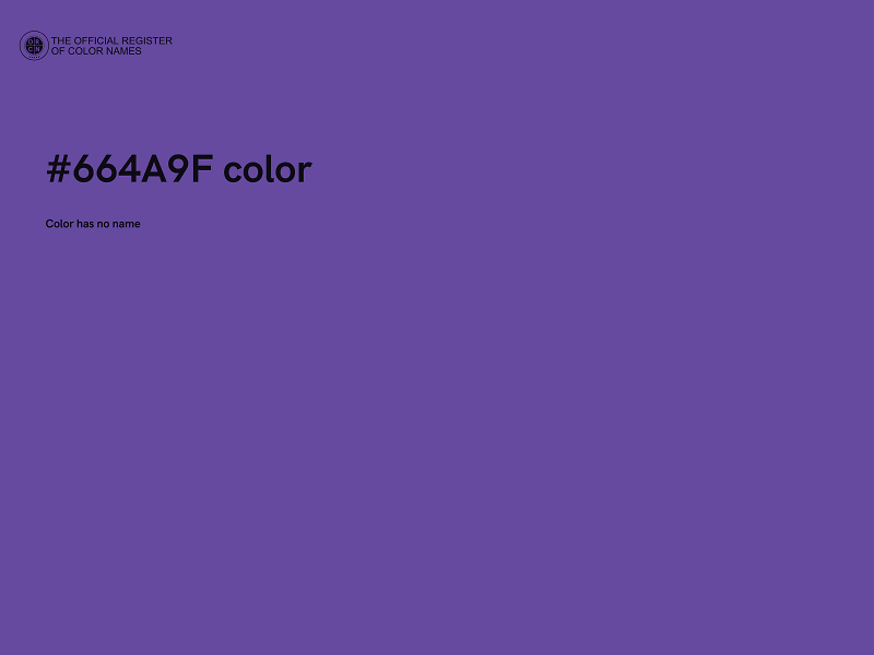 #664A9F color image