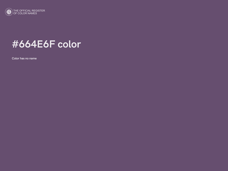 #664E6F color image