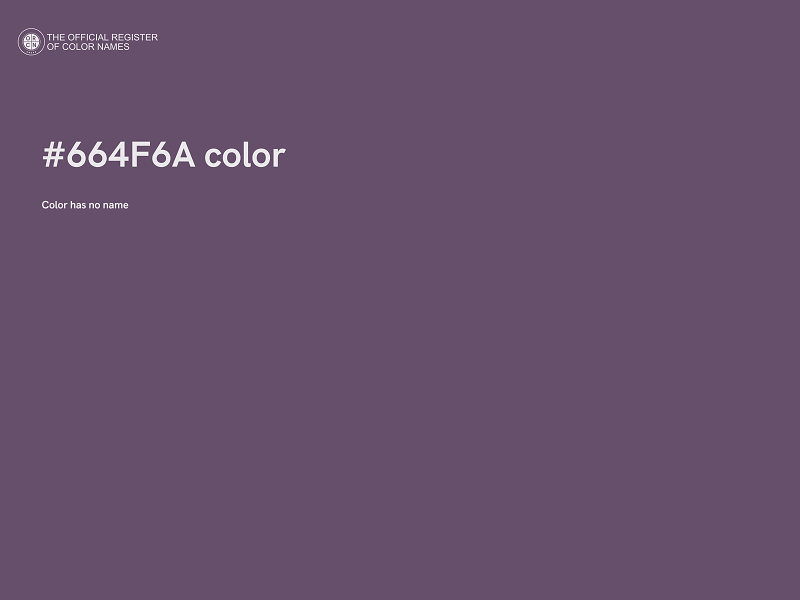 #664F6A color image