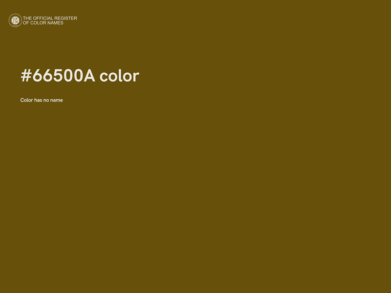 #66500A color image