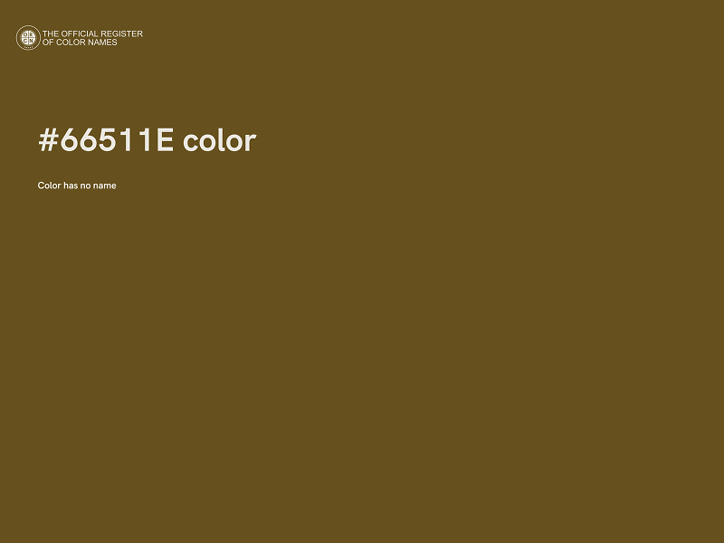 #66511E color image