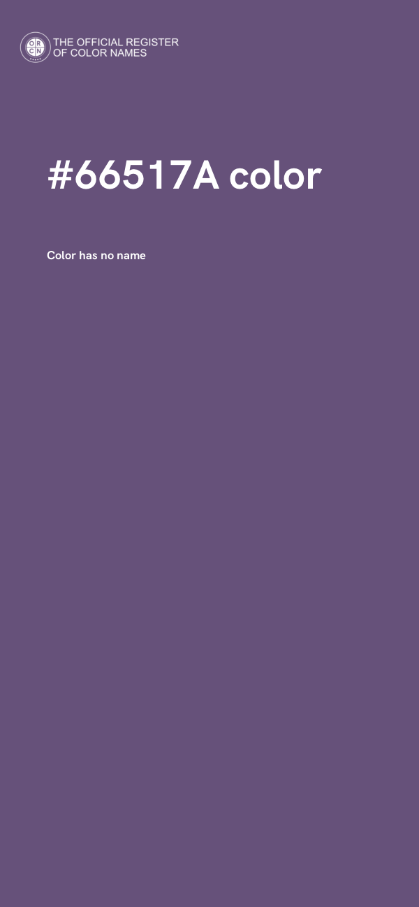 #66517A color image