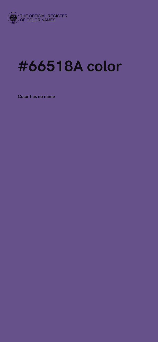 #66518A color image