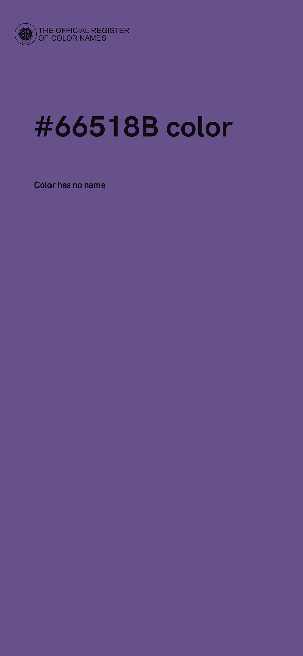 #66518B color image