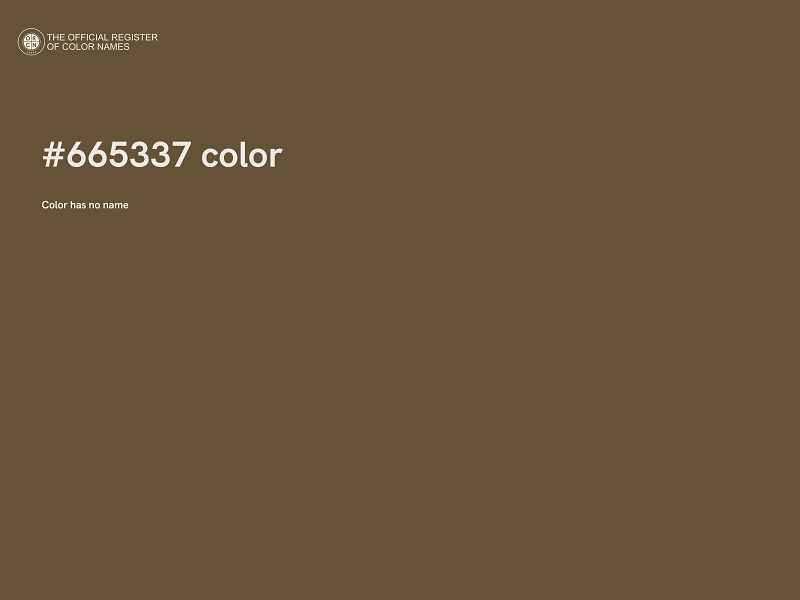 #665337 color image