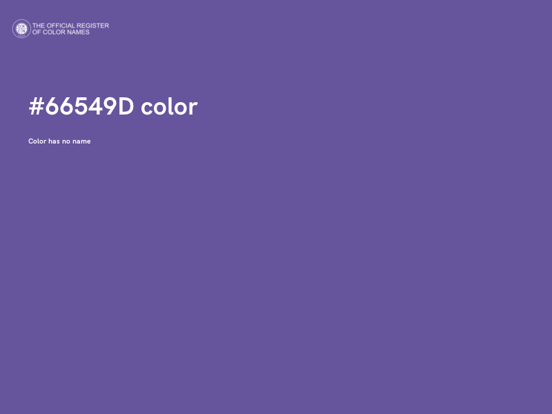 #66549D color image