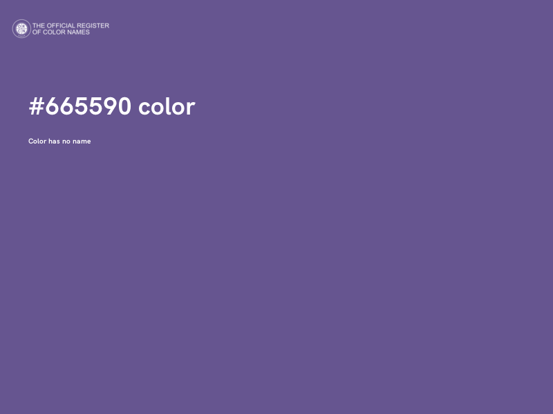 #665590 color image