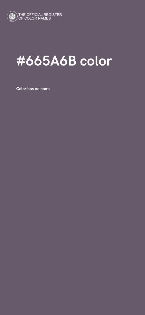 #665A6B color image