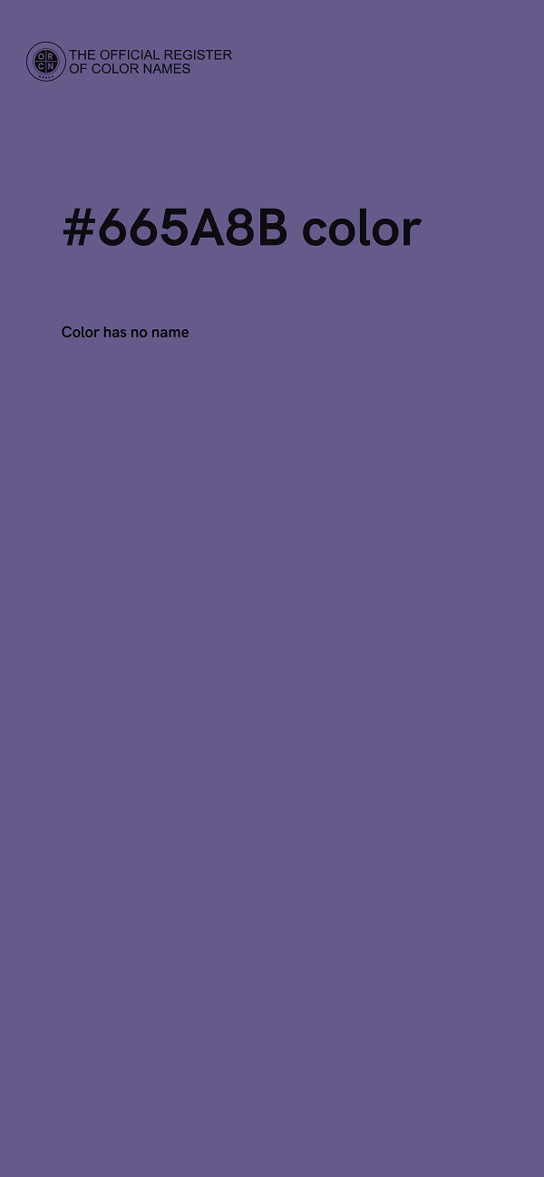 #665A8B color image