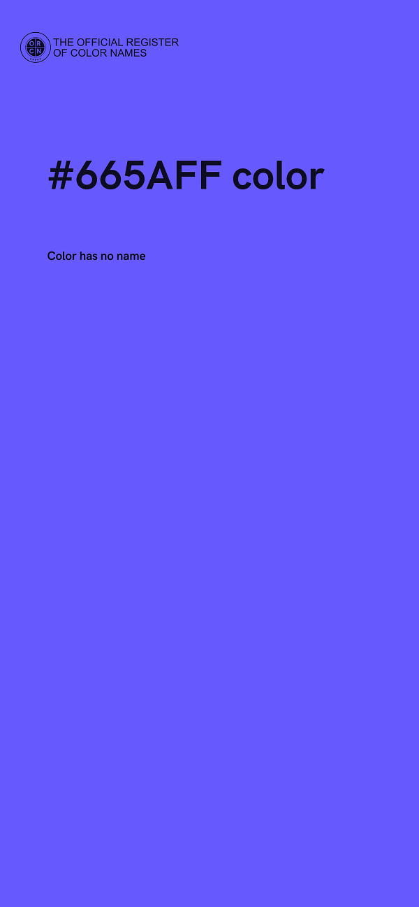 #665AFF color image