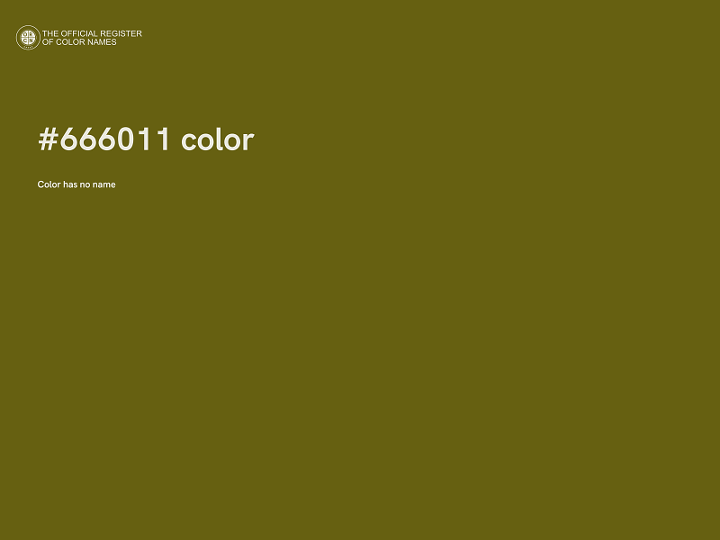#666011 color image
