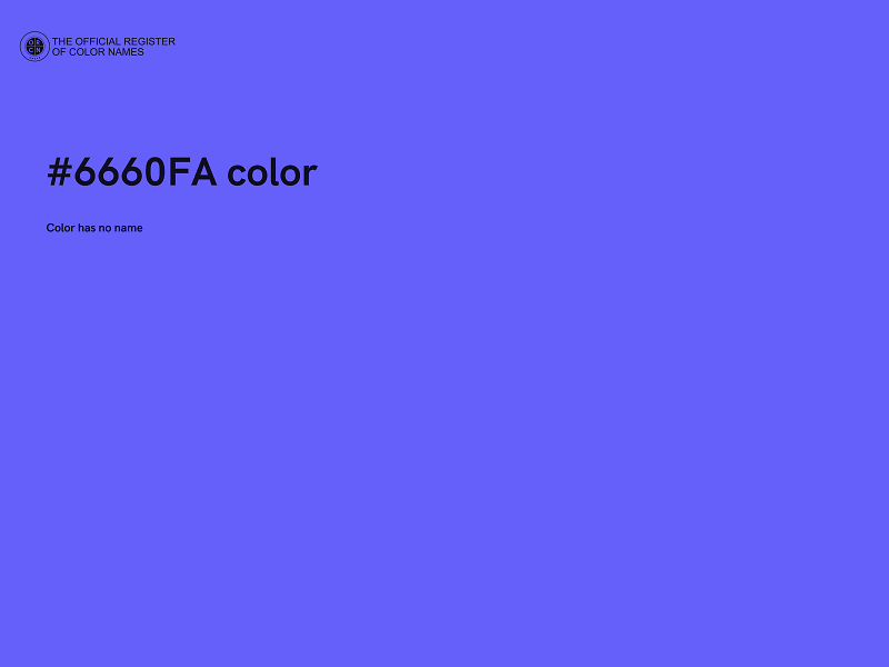 #6660FA color image