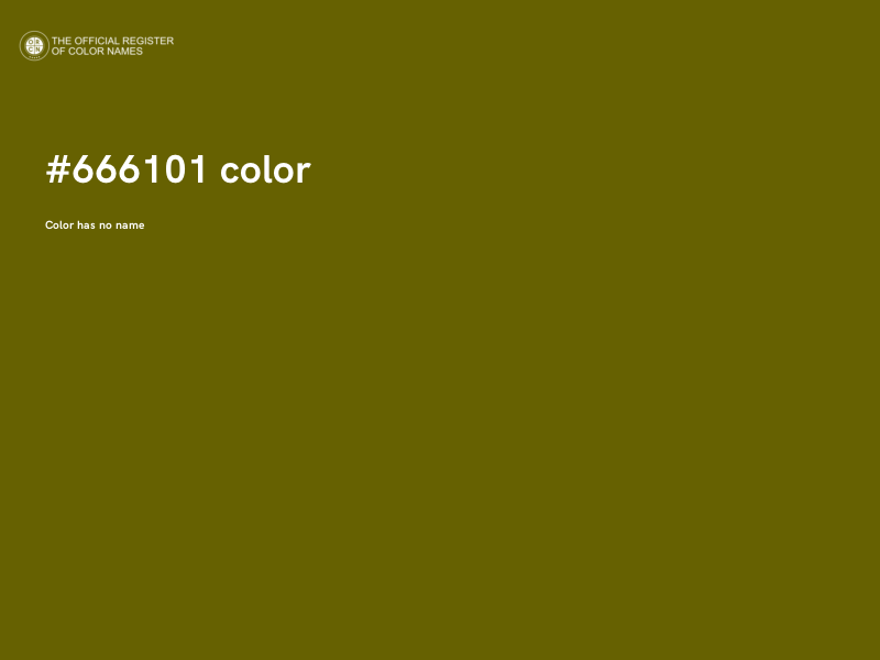#666101 color image