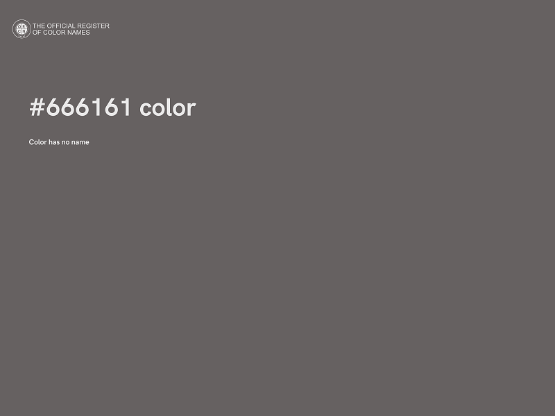 #666161 color image