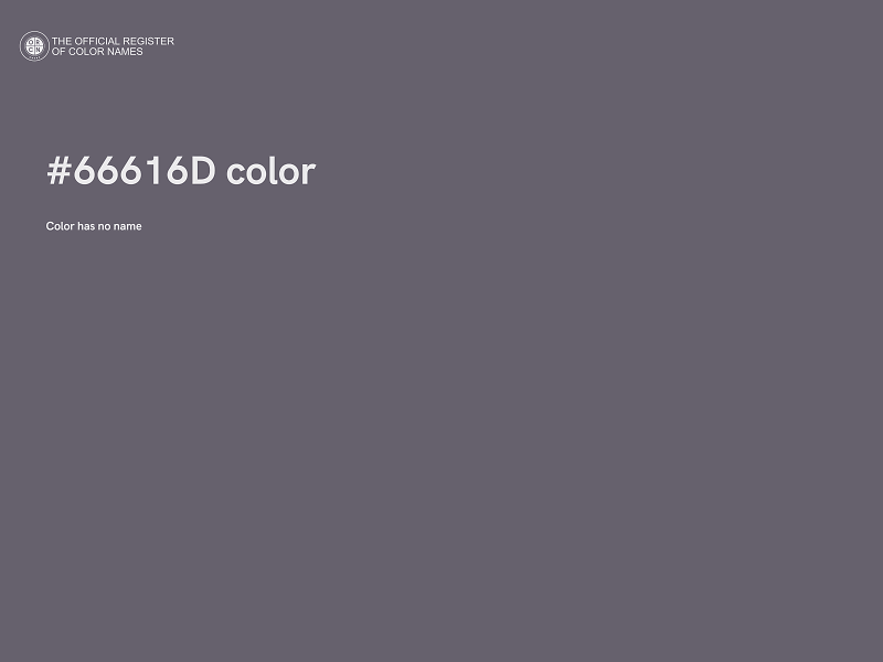 #66616D color image